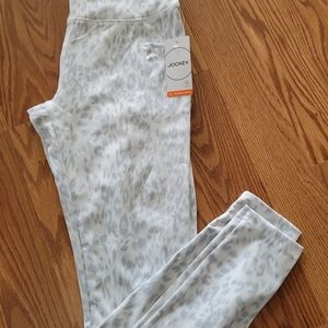 Jockey Leggings New Cloud White Sueded Interlock